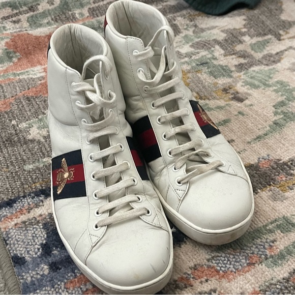 Gucci ace high tops, very good condition - Picture 1 of 7
